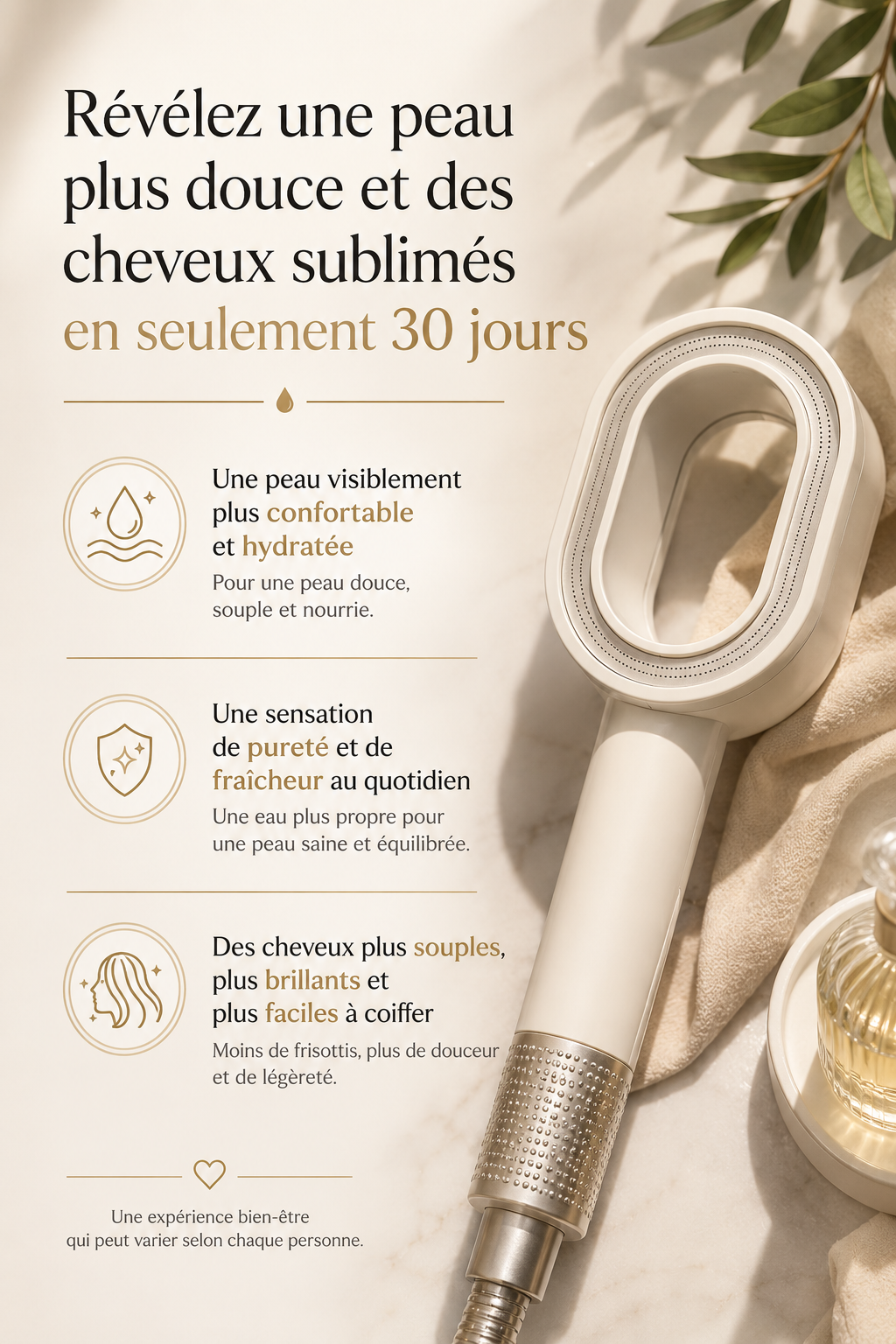 Pommeau Filtrant Orvynia PureSkin™