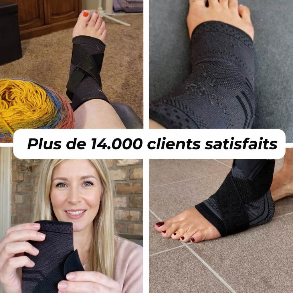 Bandage de Pied BioActive – Soulagement & Circulation Optimale